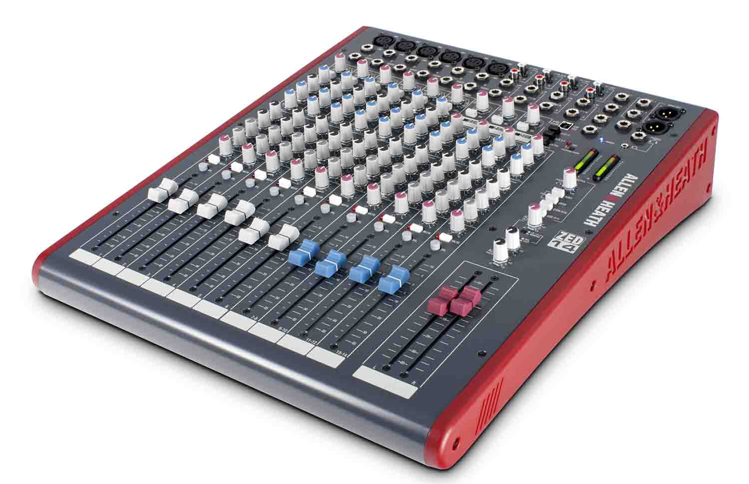 Allen & Heath ZED-14 Multipurpose 14-Channel Mixer with USB Audio Interface - Hollywood DJ