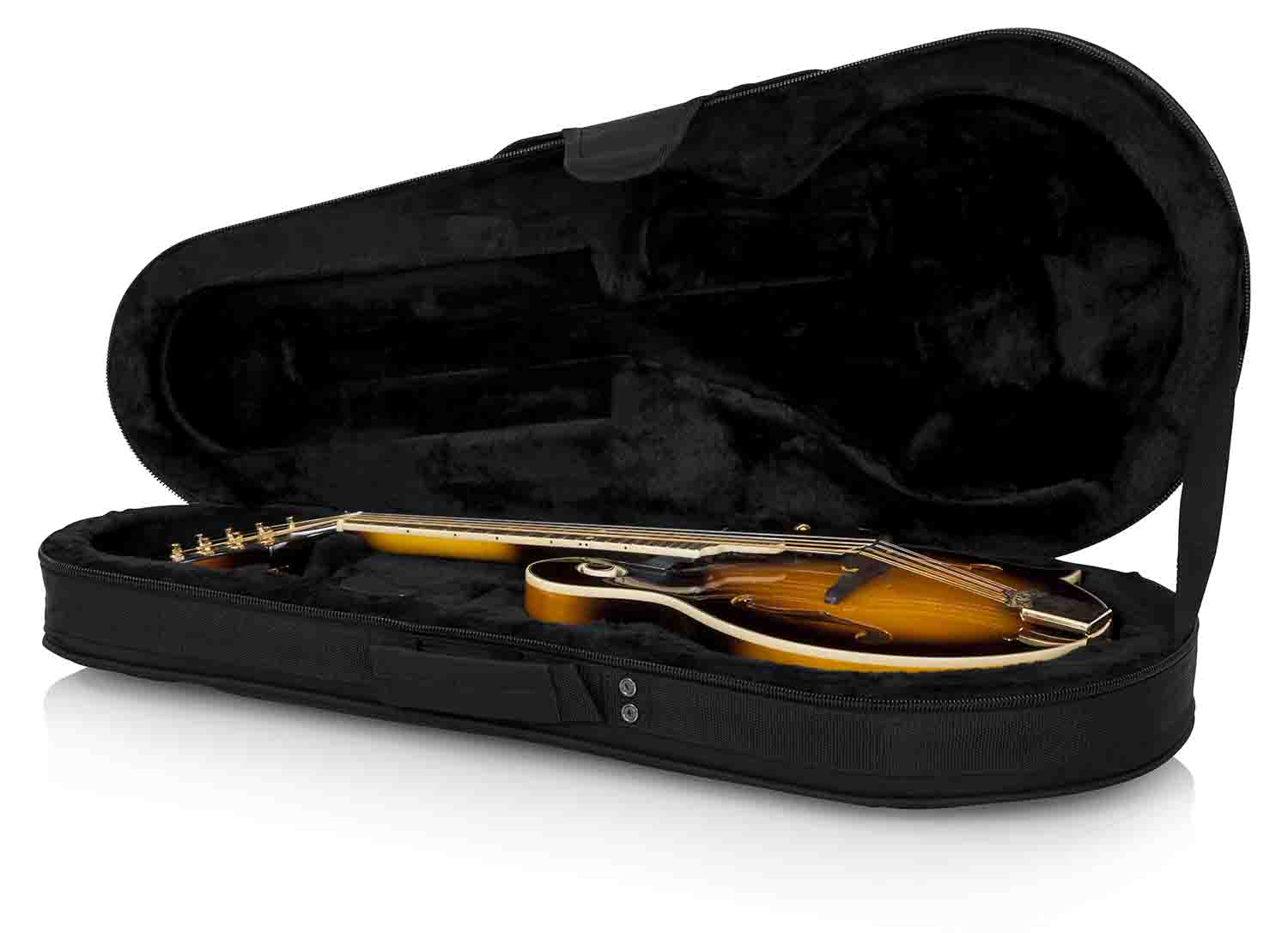 Gator Cases GL-MANDOLIN Rigid EPS Polyfoam Lightweight Guitar Case for Mandolins - Hollywood DJ