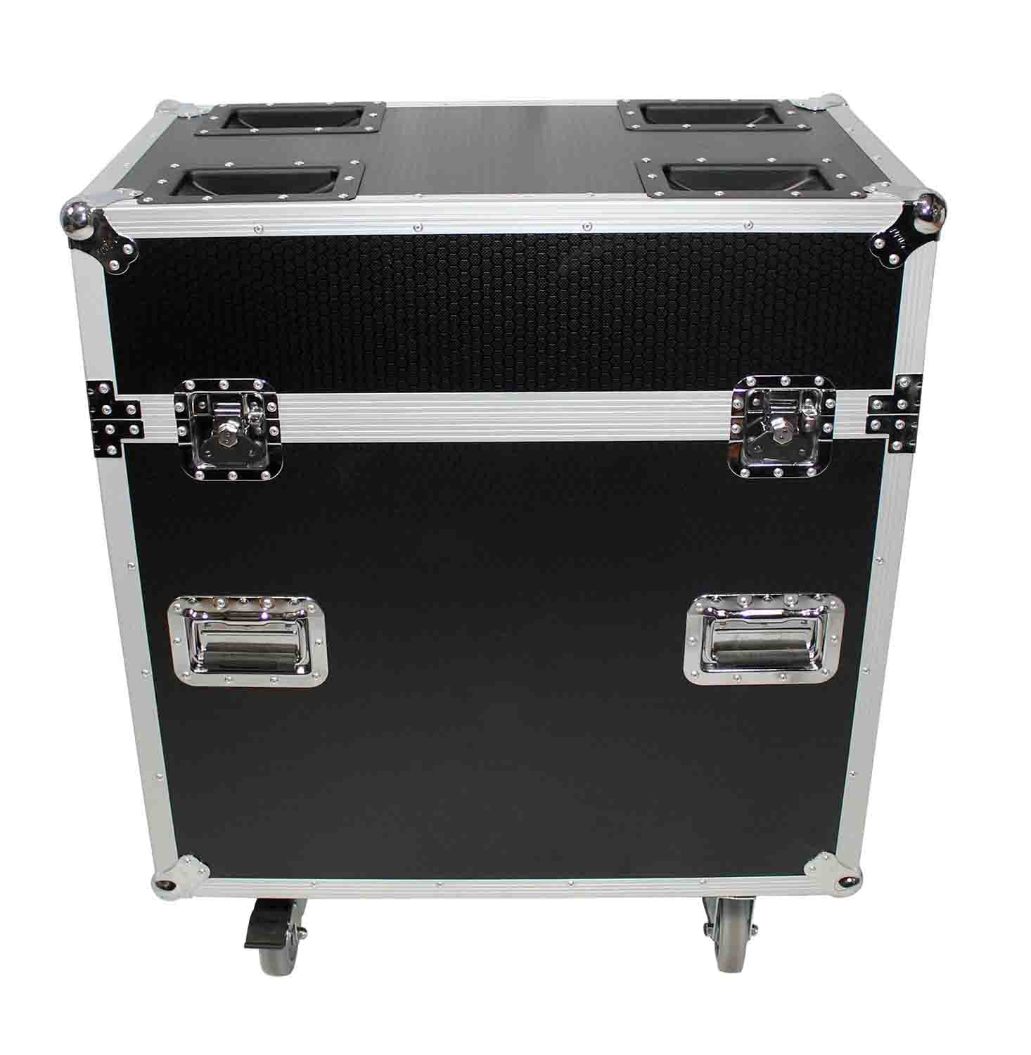 ProX XS-6XBP3030PACK Flight/Road Case With 6 Pieces Aluminum Base Plate (Package) - 30" x 30" - Hollywood DJ