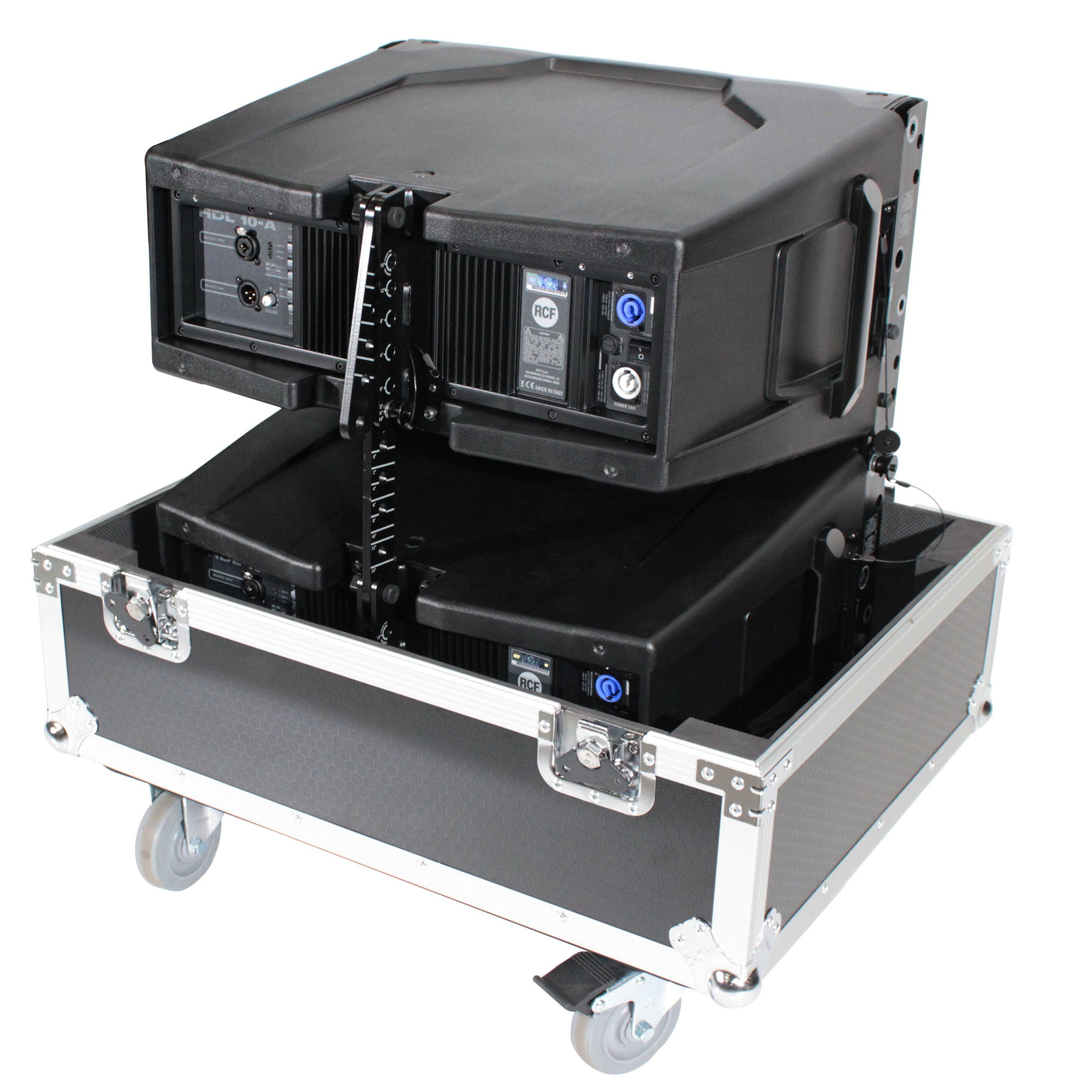 ProX XS-282620LASPW Universal Line Array Speaker Case w/ Wheels Fits 2 - Hollywood DJ