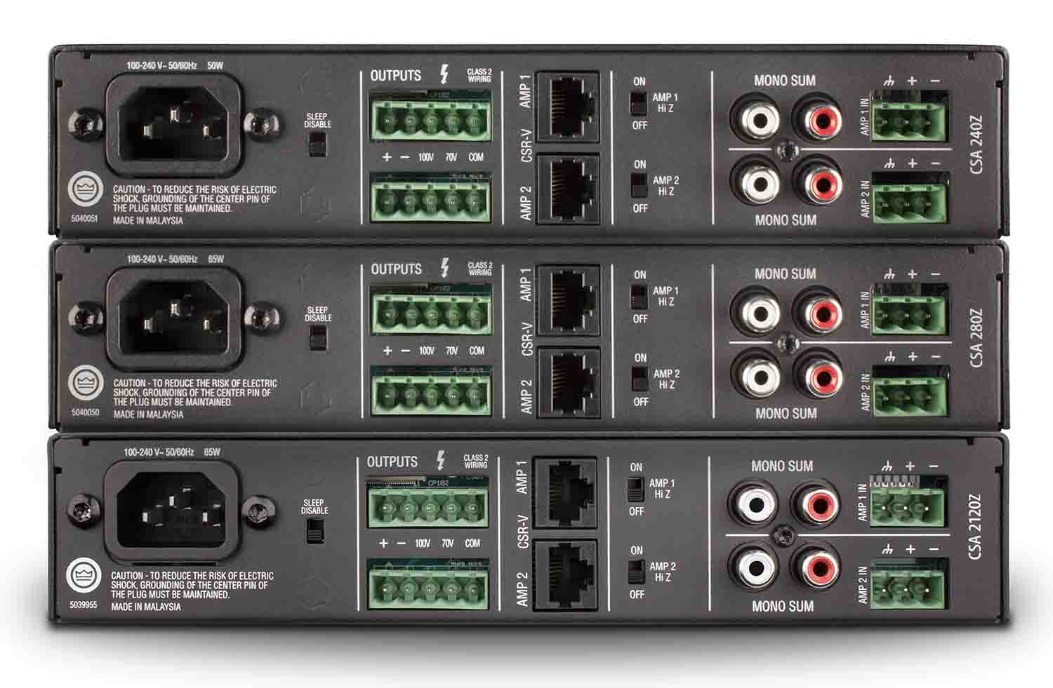 JBL NCSA240Z-U-US, 2 Channel Audio Amplifiers - (40W - 120W) - Hollywood DJ