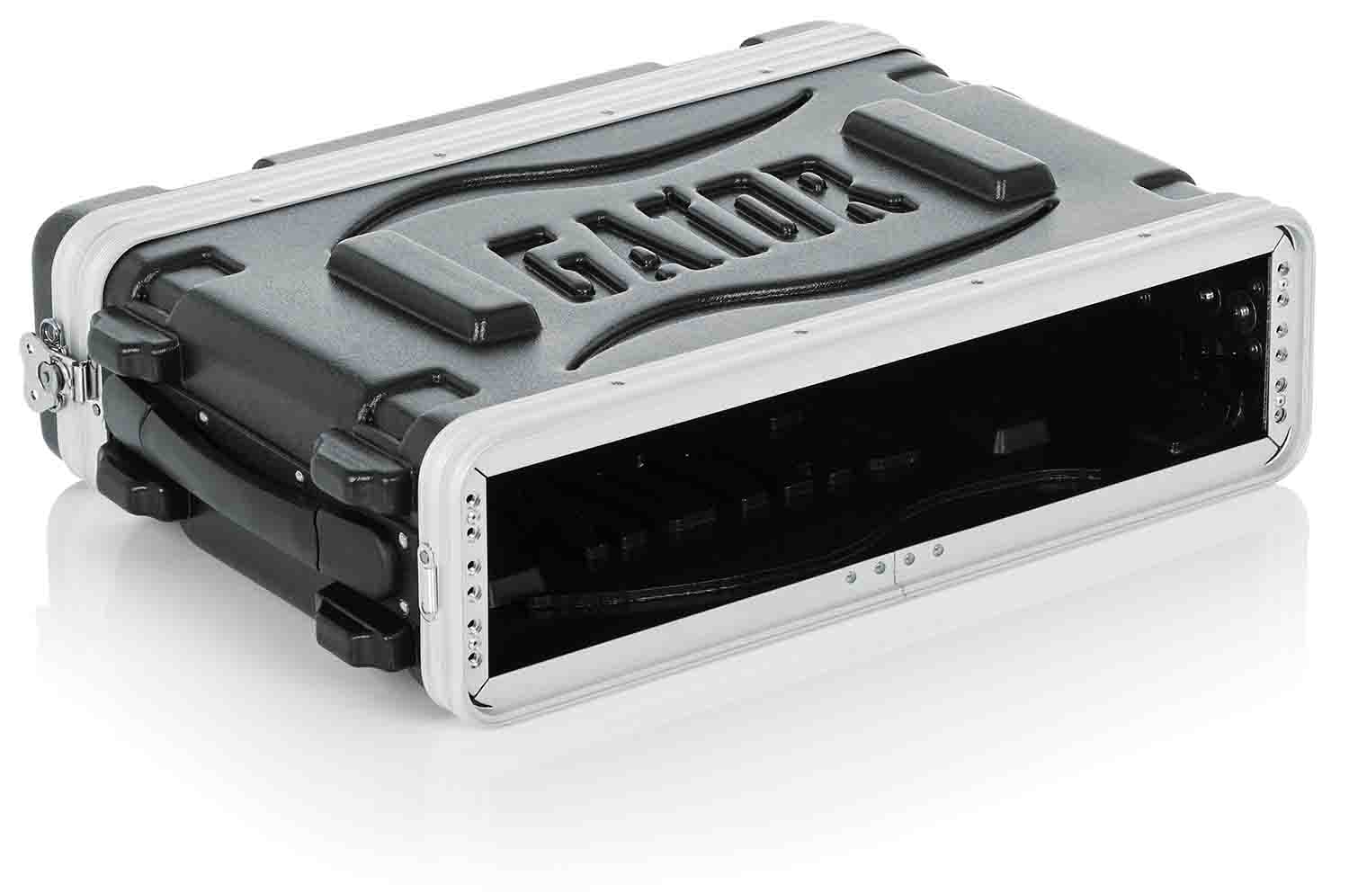 Gator Cases GR-2S Shallow Molded 2U Audio Rack Case 14.25″ Deep Gator Cases