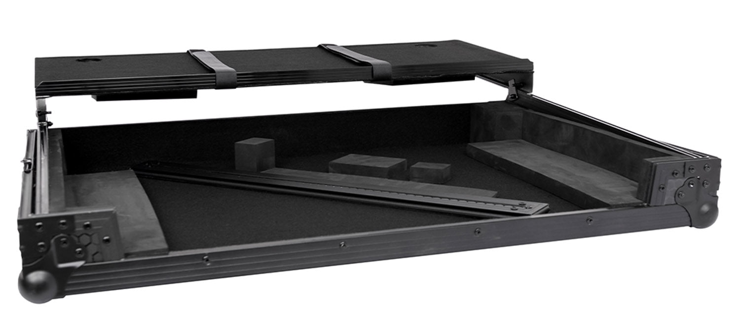 Headliner HL10012 Pitch Black Flight Case for DDJ-FLX10 with Laptop Platform - Hollywood DJ