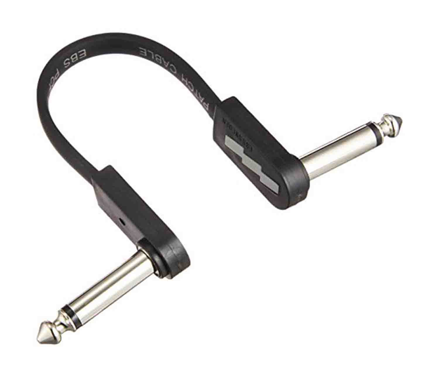EBS PCF-DL10 Deluxe Flat Patch Cable Right Angle to Right Angle - 3.94 Inch EBS