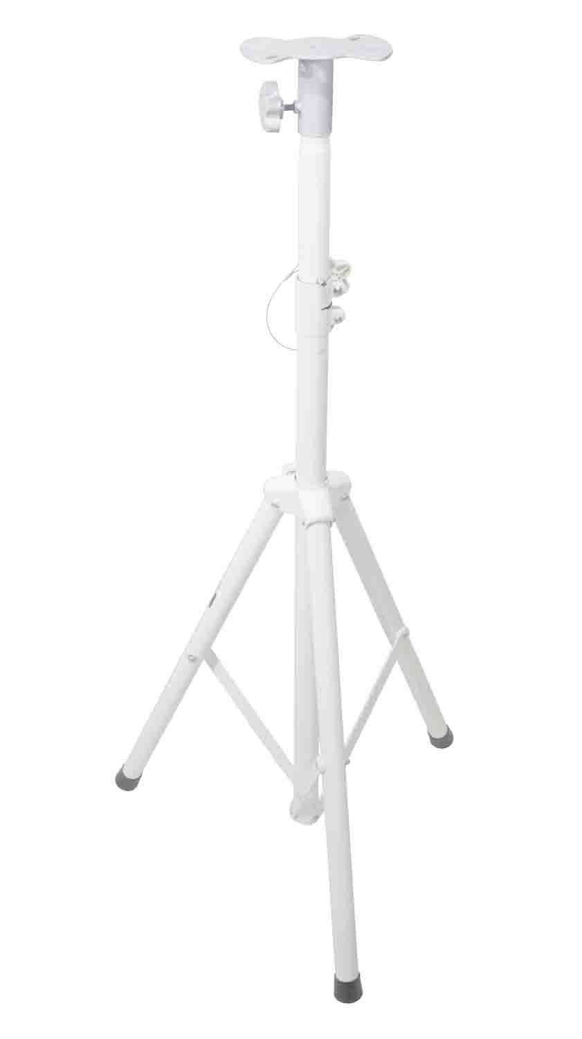 ProX X-SSMPWH, Speaker Stand Mounting Plate for Speakers and Moving Head - White - Hollywood DJ