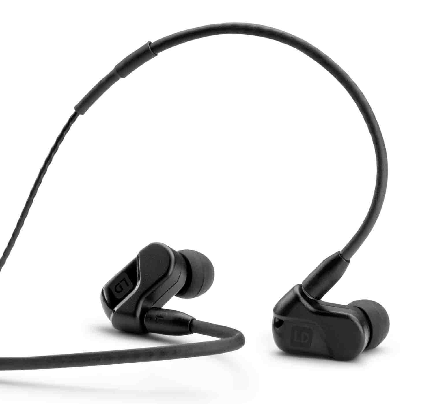 LD Systems IE HP 2 Professional In-Ear Headphones - Black - Hollywood DJ
