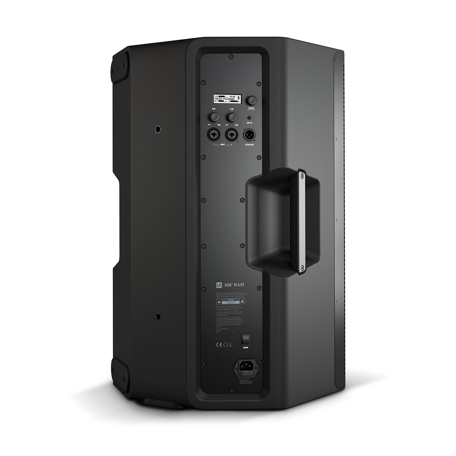 B-Stock: LD System ICOA15ABT, 15“ Active Coaxial PA Loudspeaker with Bluetooth by LD Systems