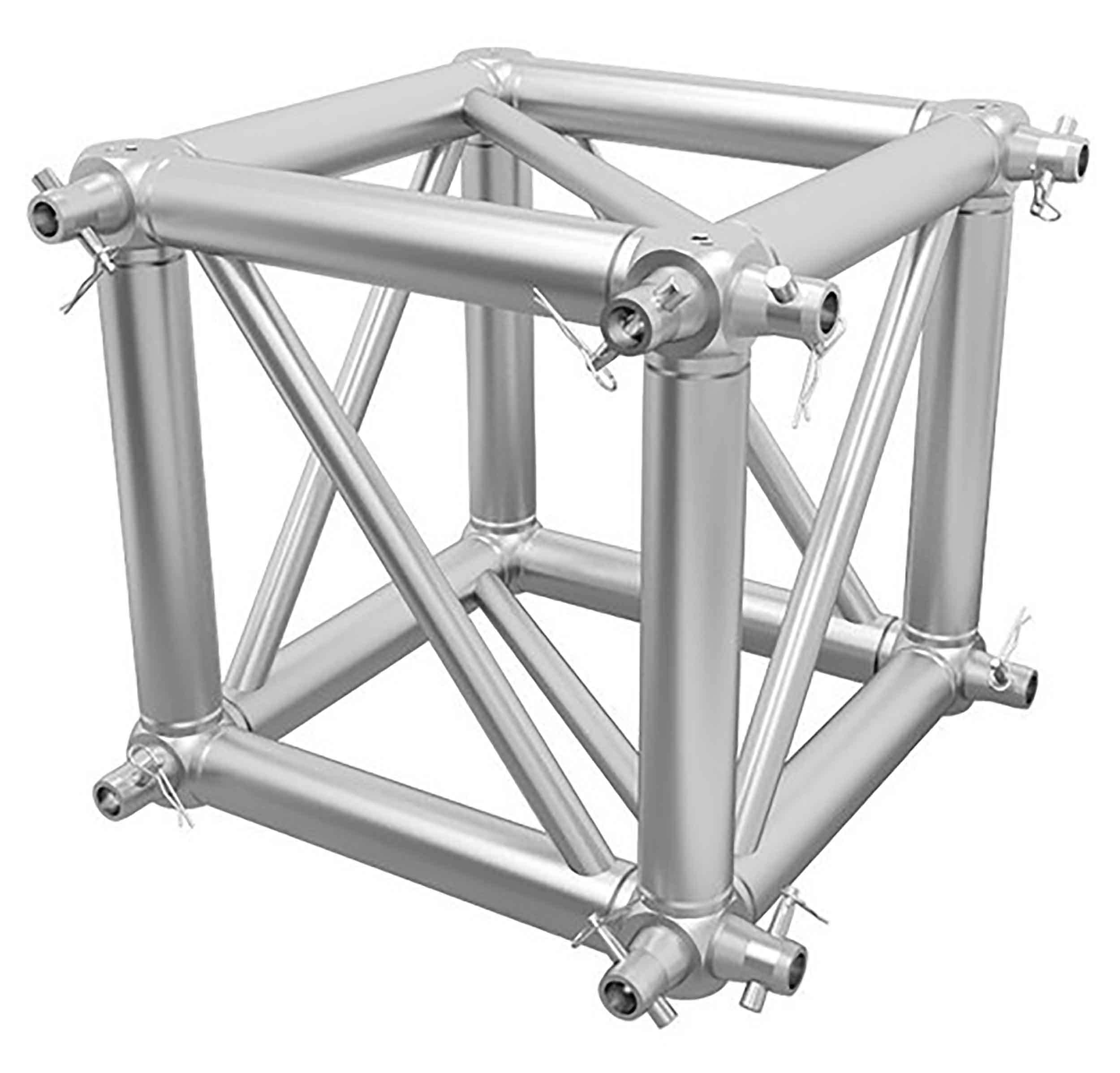 Global Truss DT-UJB-44P, Six Way Universal Junction Block - 20 lb - Hollywood DJ