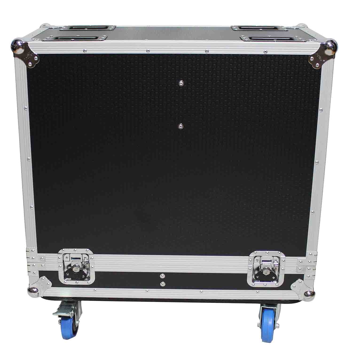 ProX X-RCF-HD32A Flight Case for 2x RCF HD 32-A Two Way Speaker with 4-inch Wheels - Hollywood DJ