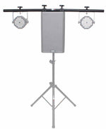 ProX X-SPLSTBAR-5FT Universal Light Bar Mounting System for Point Source PA Speakers with Fly-points - 5 Feet - Hollywood DJ