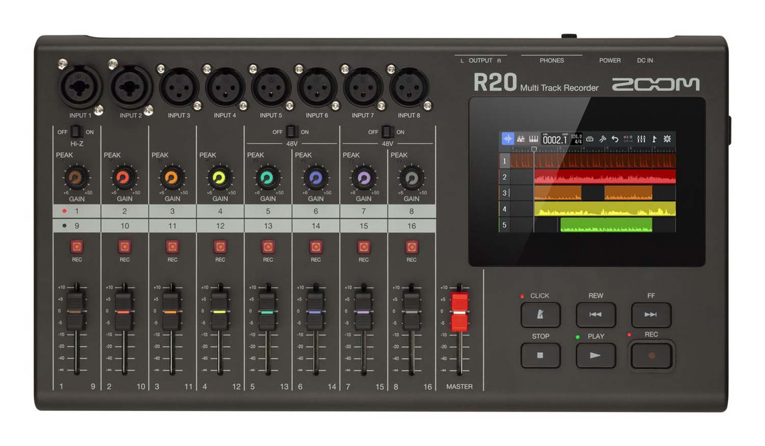 ZOOM R20 Portable Multi Track Recorder - Hollywood DJ