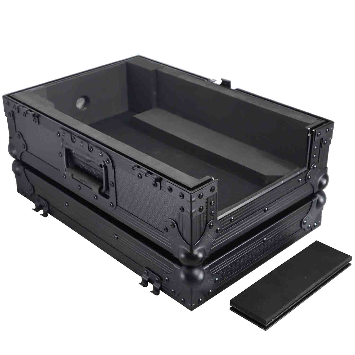 ProX XS-DJMS7BL Flight Case for Pioneer DJM-S7 Mixer - Black on Black - Hollywood DJ