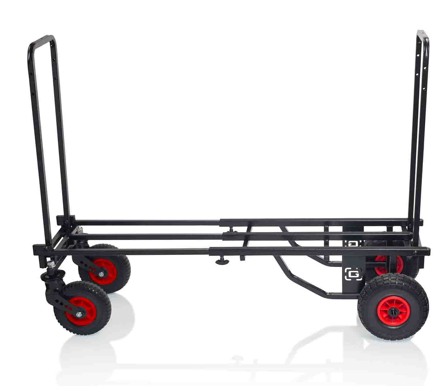 Gator Frameworks GFW-UTL-CART52AT All-Terrain Folding Multi-Utility Cart with 30-52” Extension - Hollywood DJ