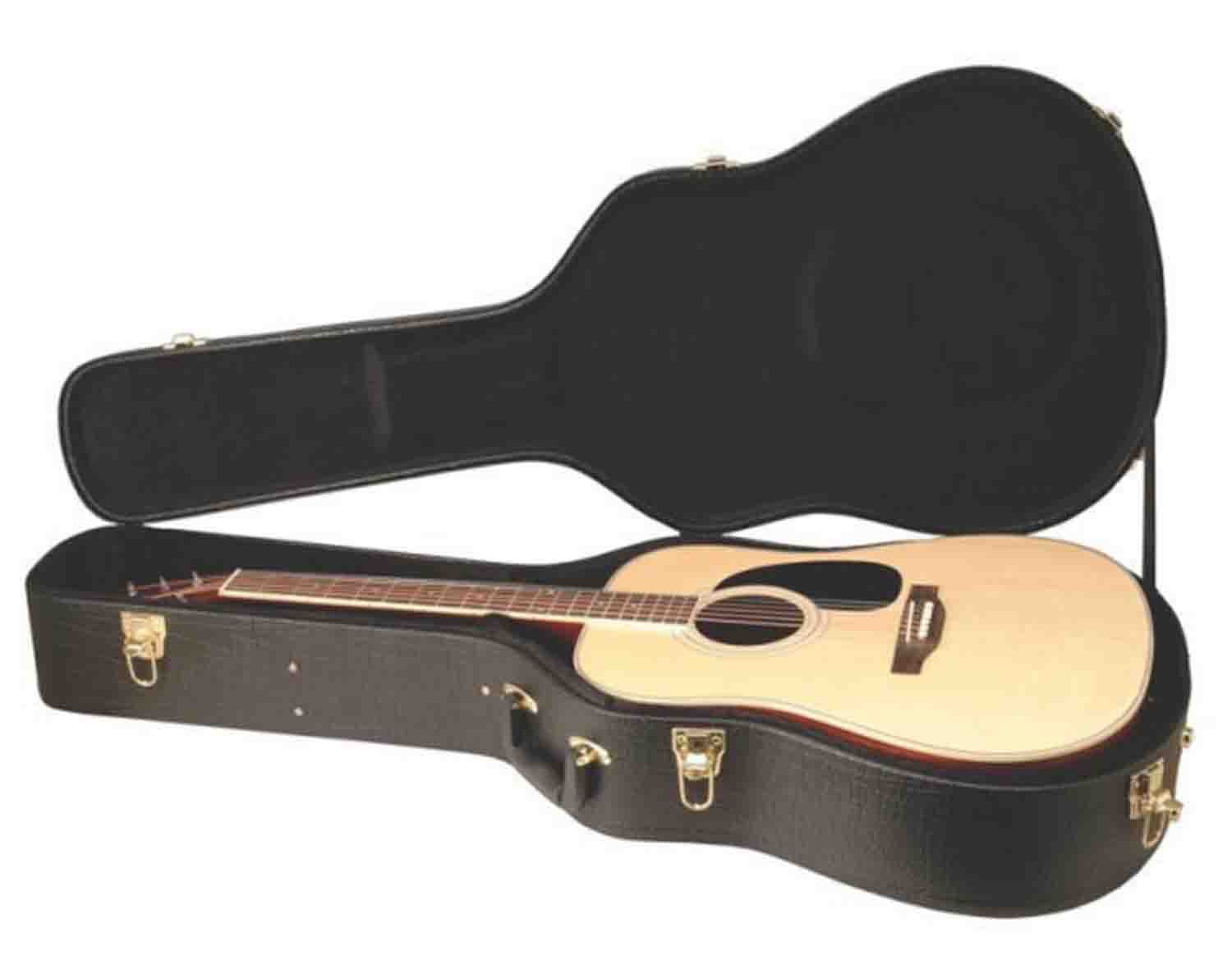 On Stage GCA5000B Hardshell Acoustic Guitar Case