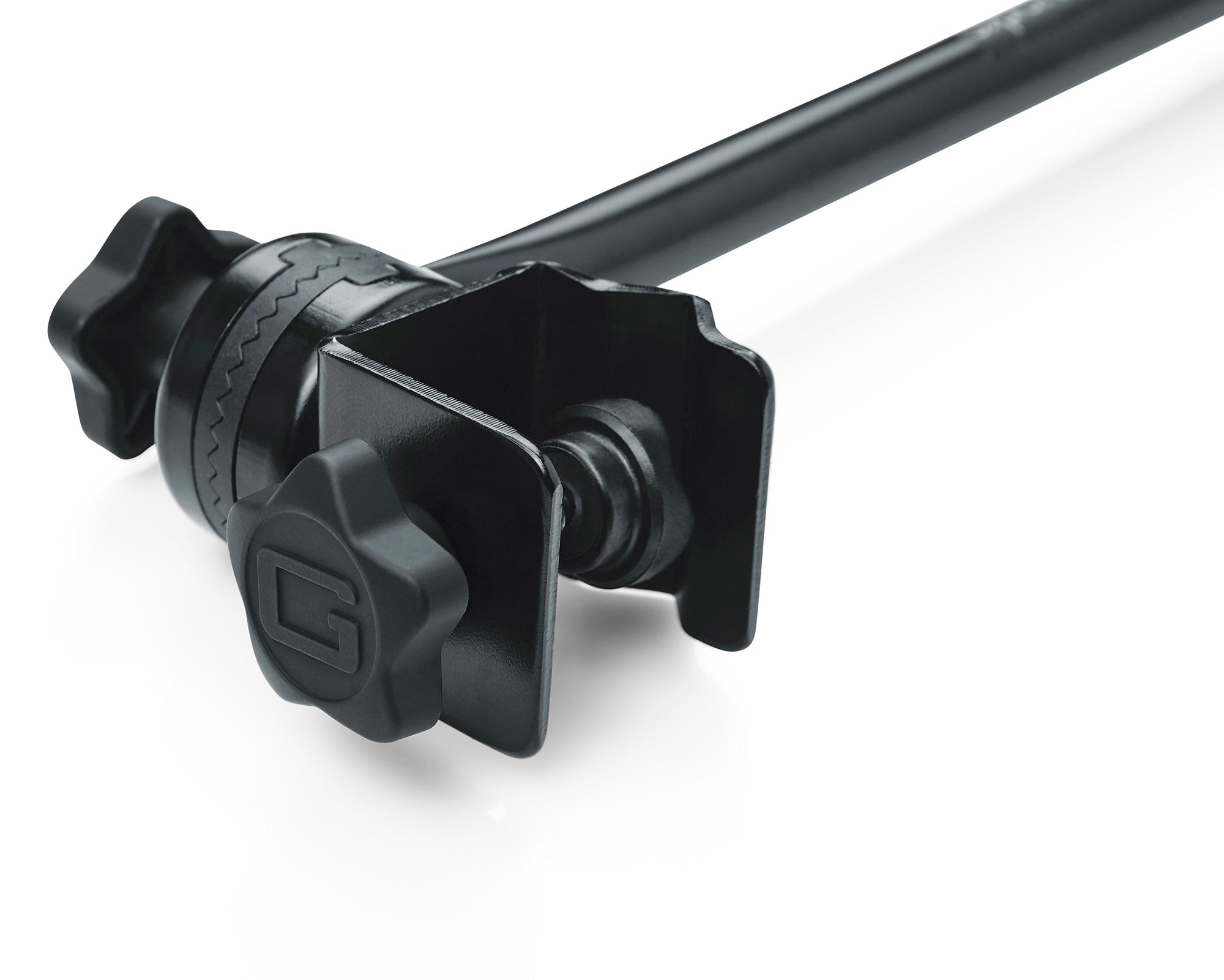 Gator Frameworks GFW-MIC-CLMPBM16 Adjustable Angle 16 Inch Clamp-On Mini Boom with Interlocking Design - Hollywood DJ