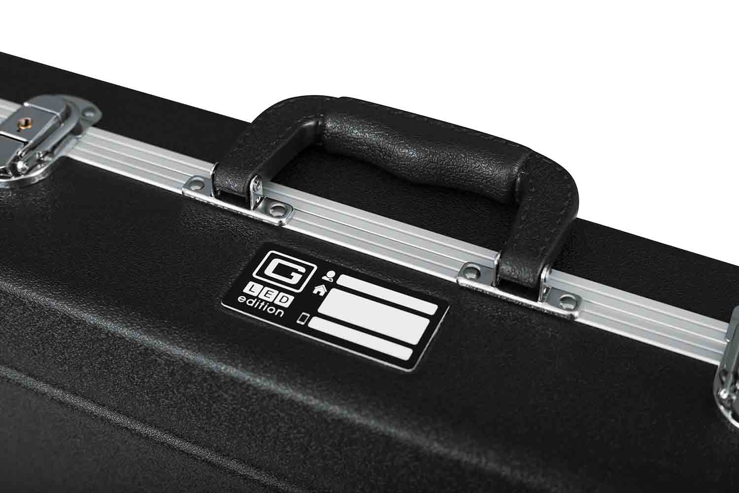 Gator Cases GC-BASS-LED Deluxe Molded Guitar Case for Bass Guitars - LED Edition Gator Cases