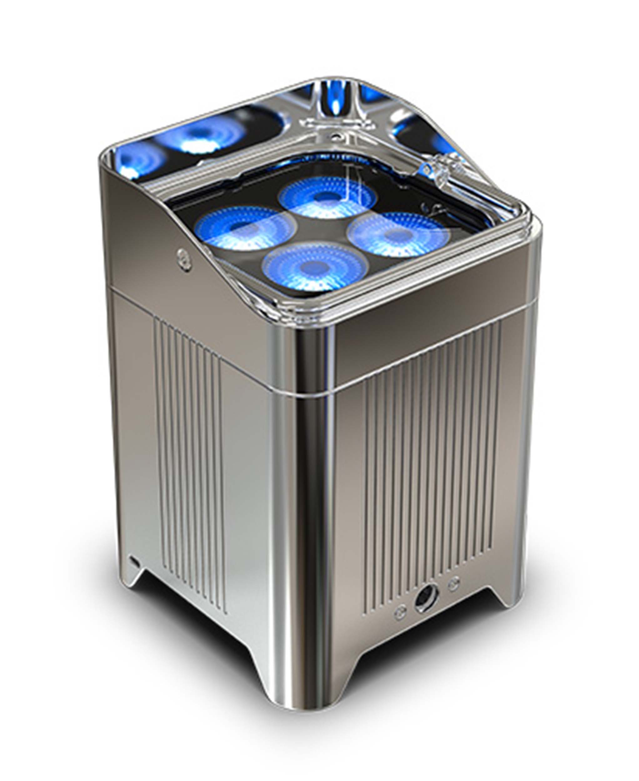 Chauvet Pro Well Fit 6-Pack Led Uplight Fixture with Charging Case - Hollywood DJ