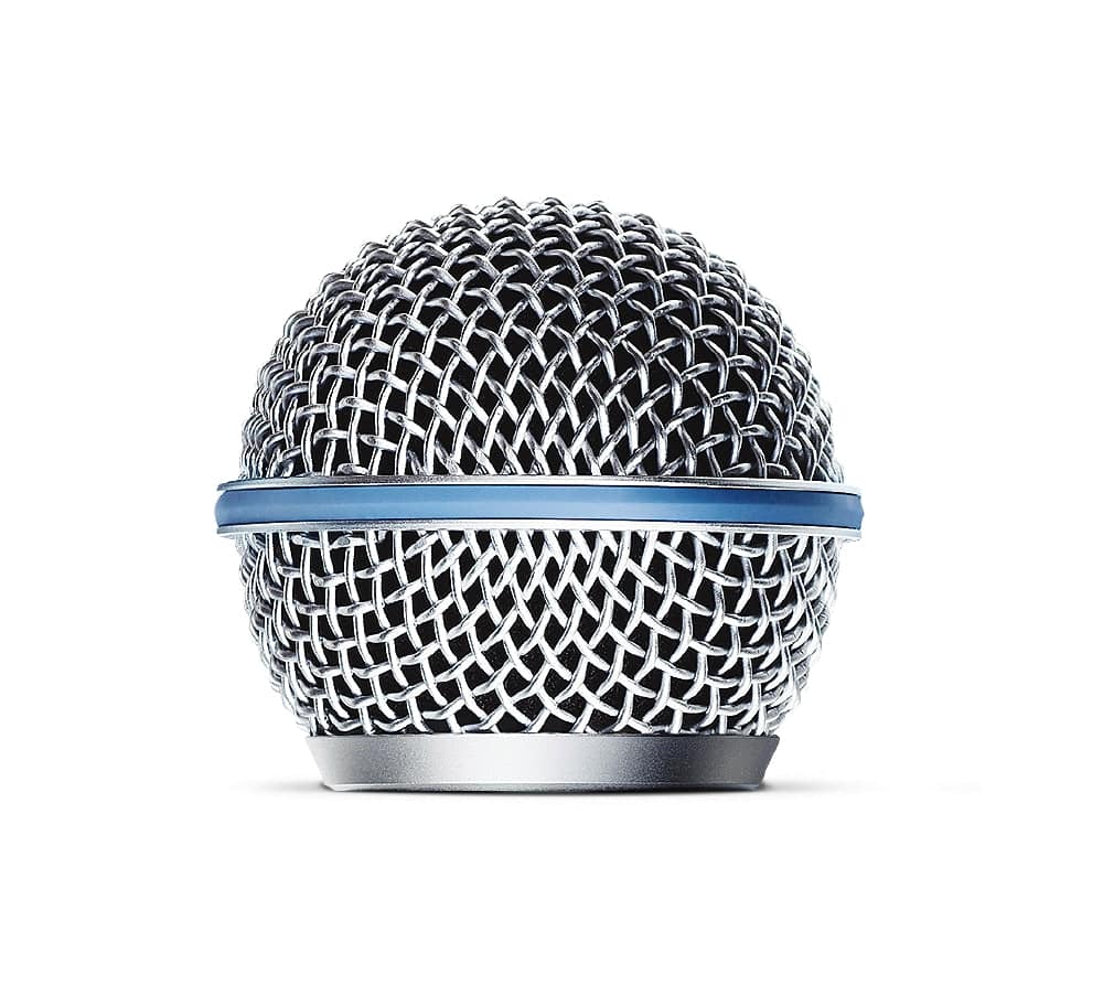 Shure RK265G: Grille for Wired and Wireless BETA 58A, BETA 58M and BETA 58MR (Matte) - Hollywood DJ