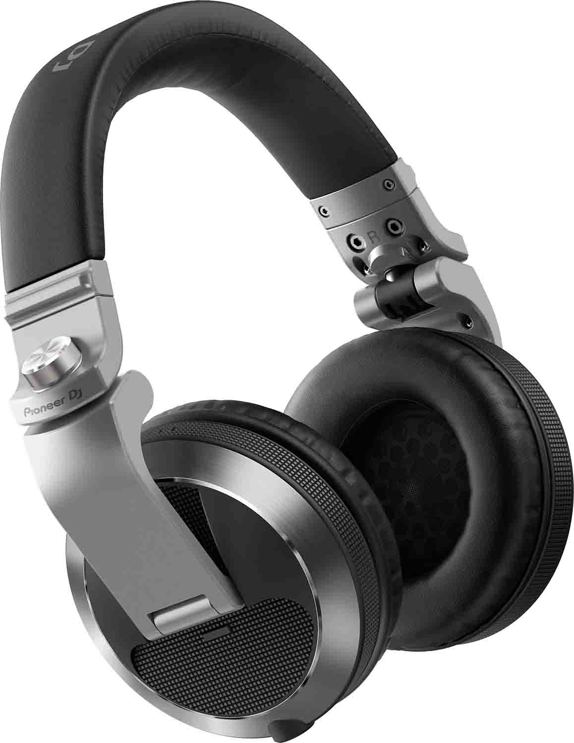 B-Stock: Pioneer DJ HDJ-X7-S Professional Over-Ear DJ Headphones - Silver - Hollywood DJ