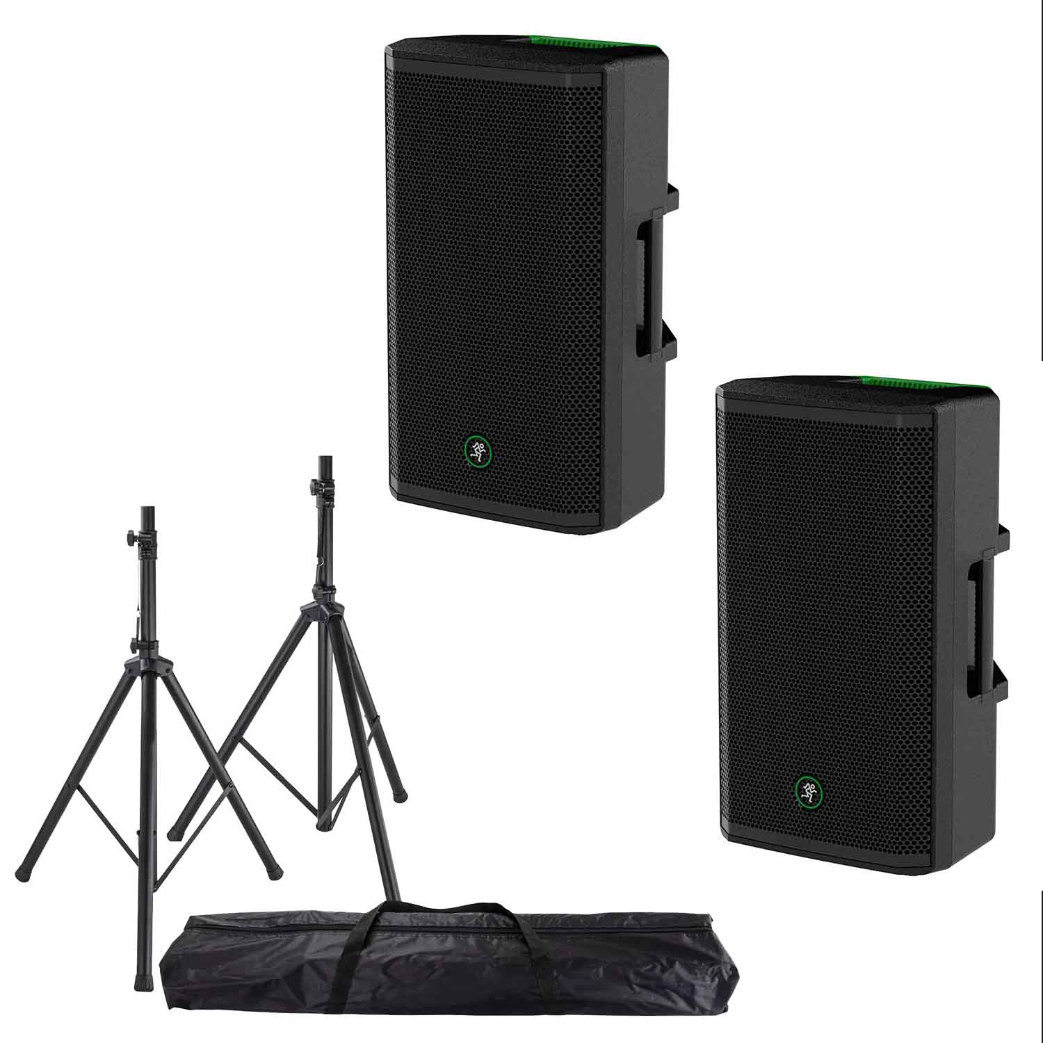 Mackie Thrash 212 Speaker Package with Stands - Hollywood DJ