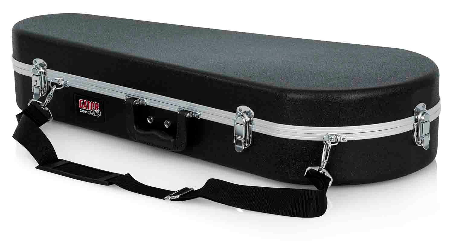 Gator Cases GC-MANDOLIN Deluxe Molded Guitar Case for Both A and F Style Mandolins Guitar - Hollywood DJ