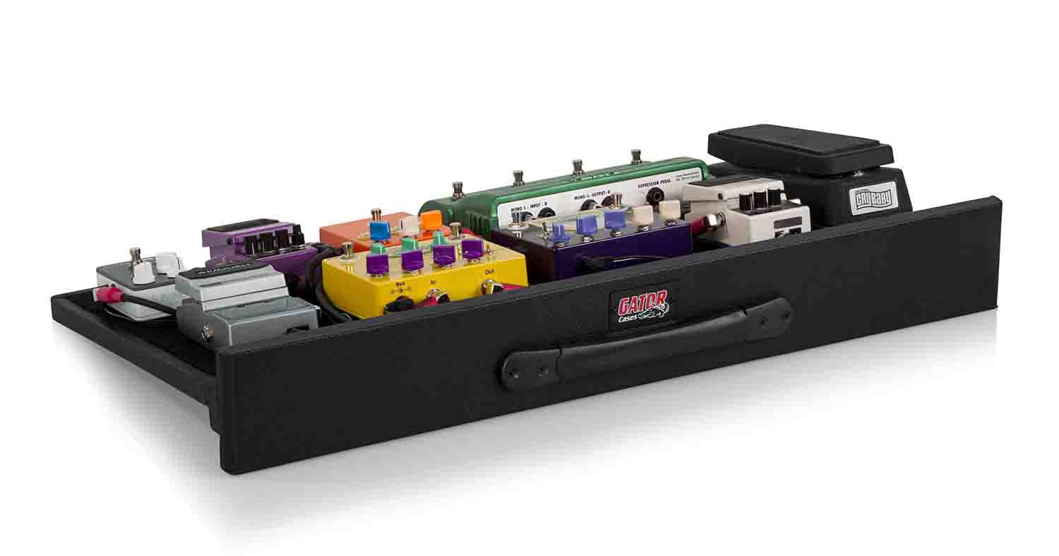 Gator Cases GPT-PRO-PWR Guitar Pedal Board with Nylon Carry Bag and Power Supply - Pro size - Hollywood DJ