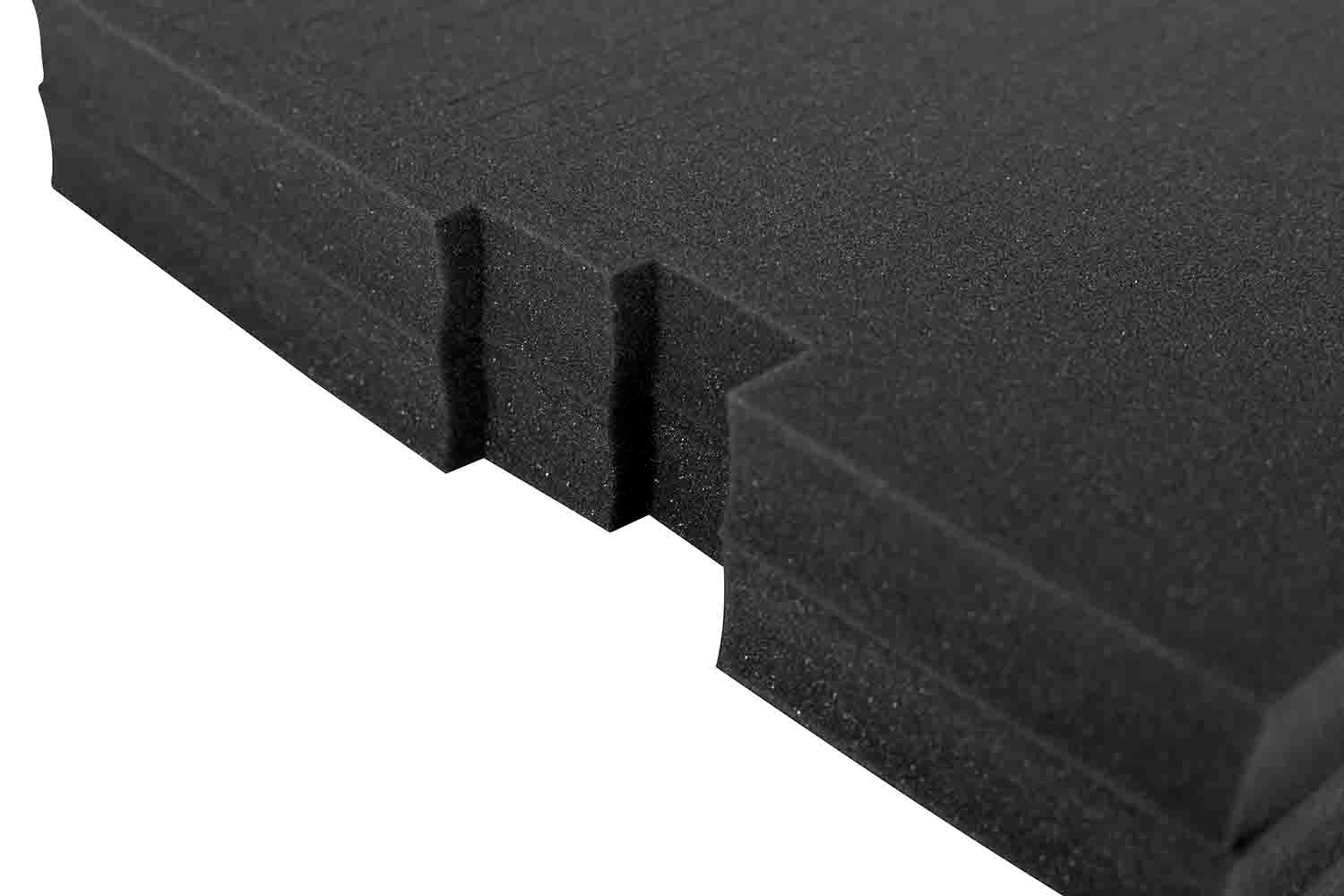 Gator Cases GRW-DRWFOAM-2 Replacement Diced Foam Block for GRW-DRWF2 - Hollywood DJ