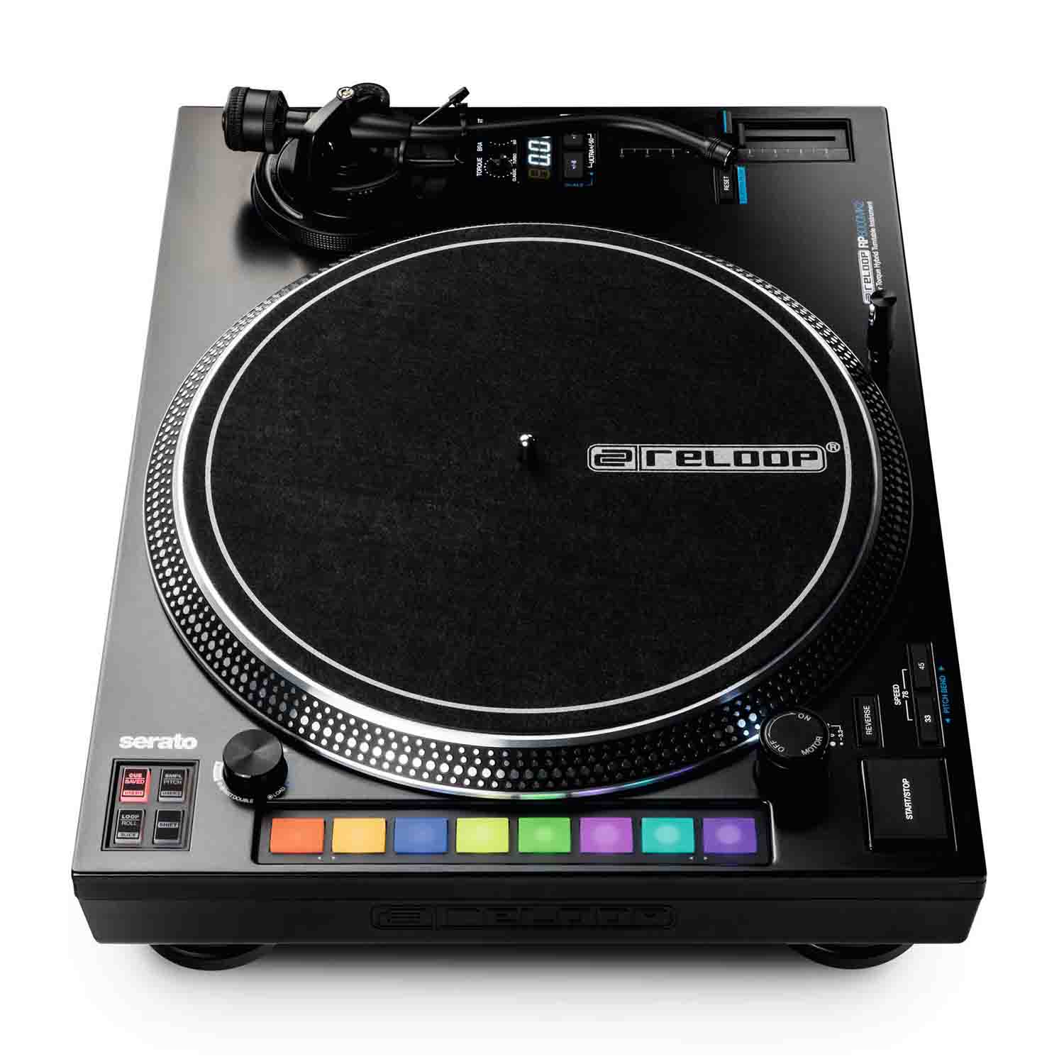 Reloop RP-8000 MK2 Dual DJ Turntable Package with Cases - Hollywood DJ