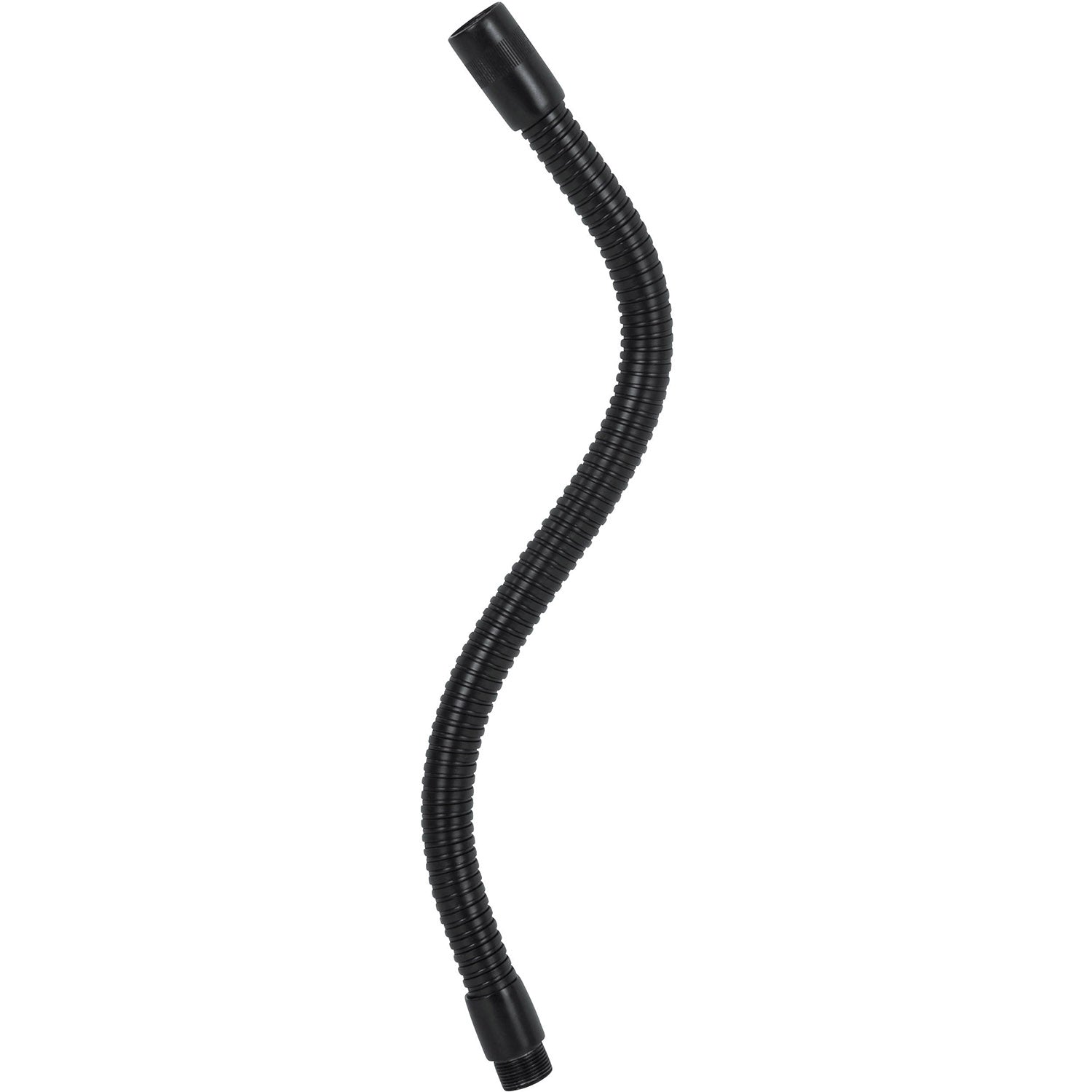 Gator Frameworks GFW-MIC-GN13, 13" Flexible Black Gooseneck for Microphones - Black - Hollywood DJ