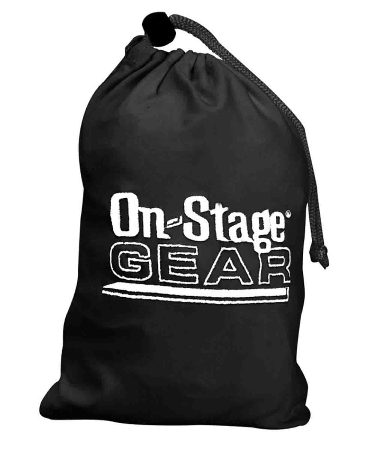 On-Stage SSA100B Speaker/Lighting Stand Skirt - Black - Hollywood DJ