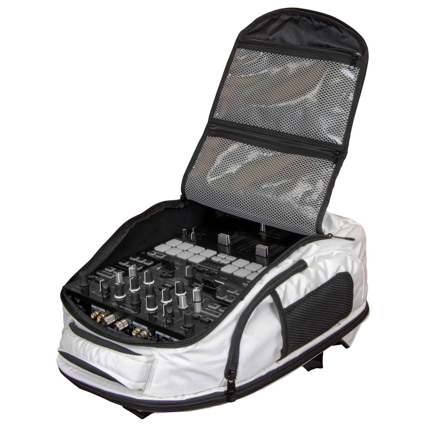 Odyssey BPBACKTRAKXLWHT Backtrak XL DJ Backpack - White Odyssey