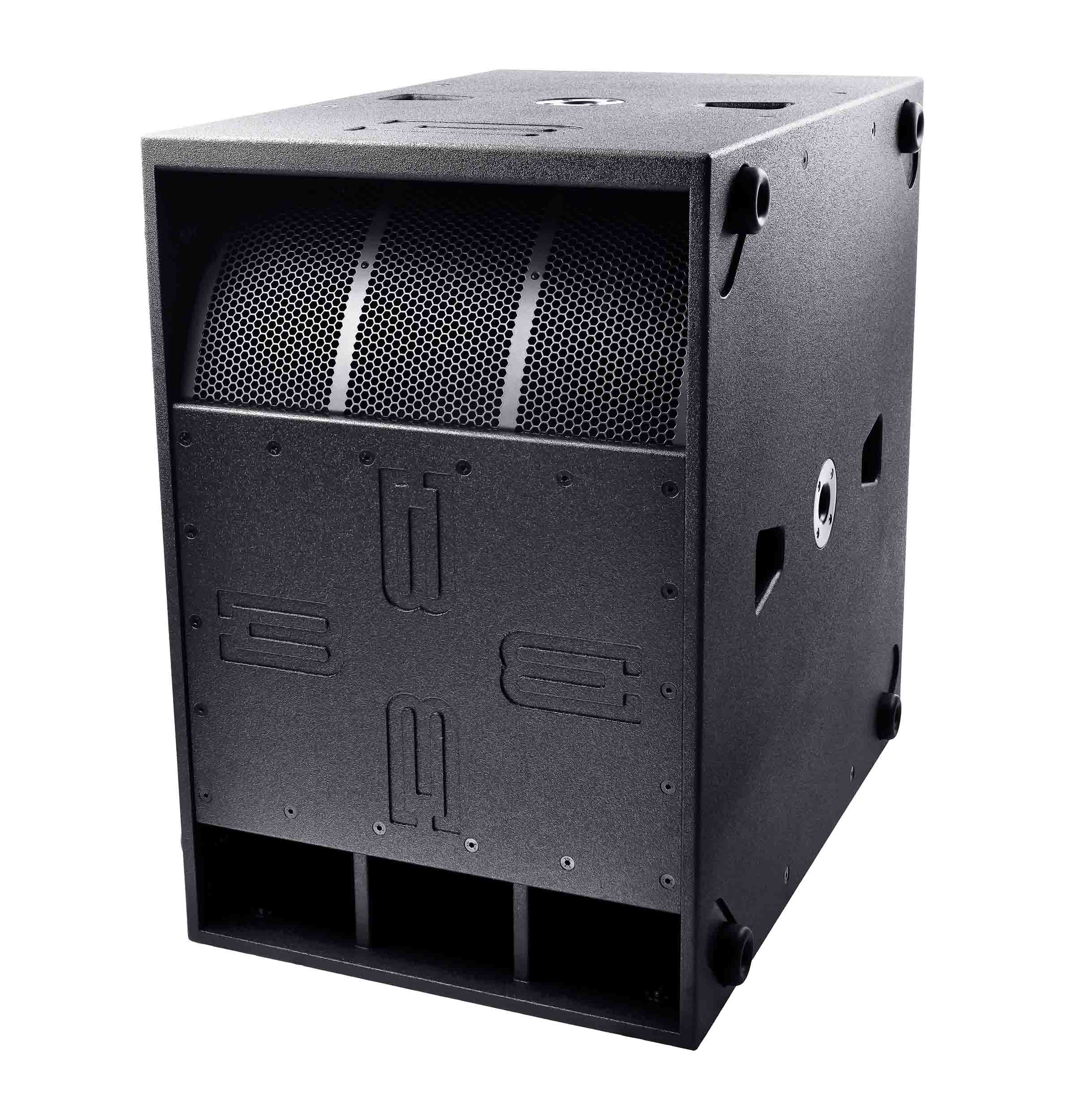 BassBoss BB-VS21-MK3 Single 21-Inch Powered Subwoofer - Black - Hollywood DJ