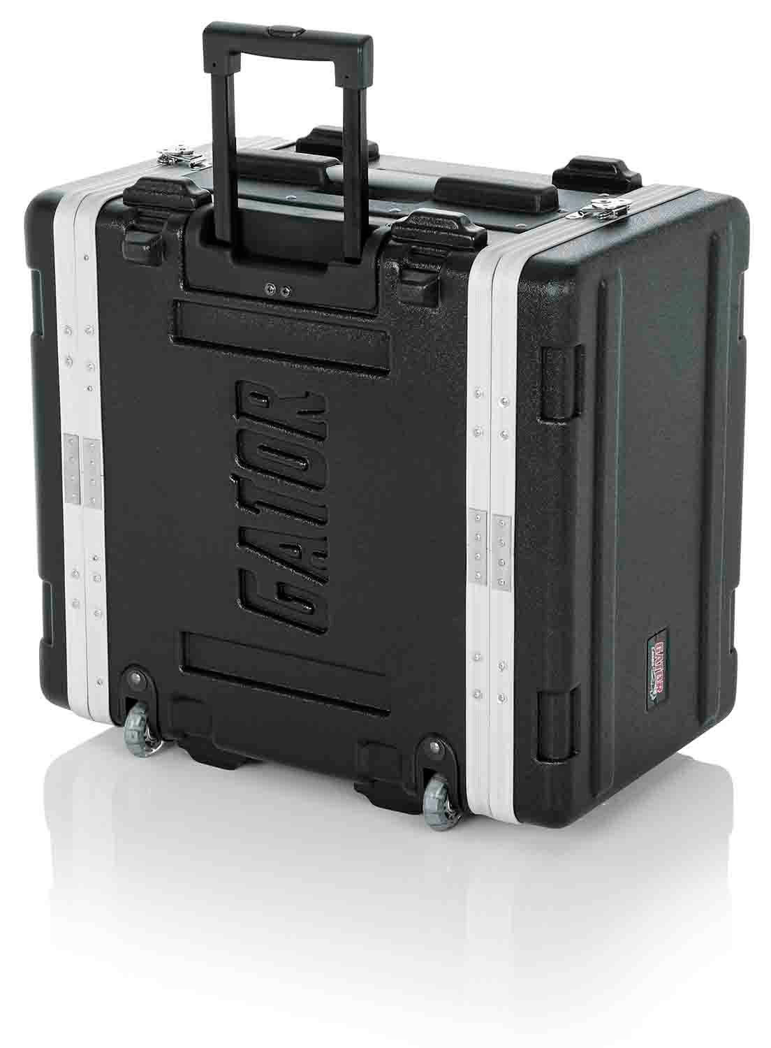 Gator Cases GRR-6PL-US Powered Rolling Molded 6U Rack Case - Hollywood DJ