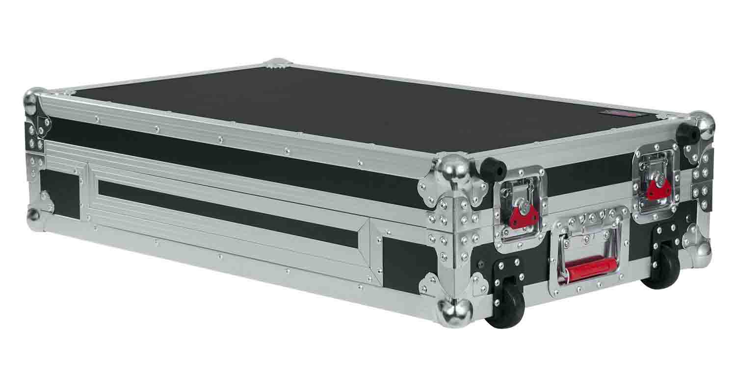 Gator Cases G-TOURDSPNS7II Road Case Custom for Numark NS7II Controller with Sliding Laptop Platform - Hollywood DJ