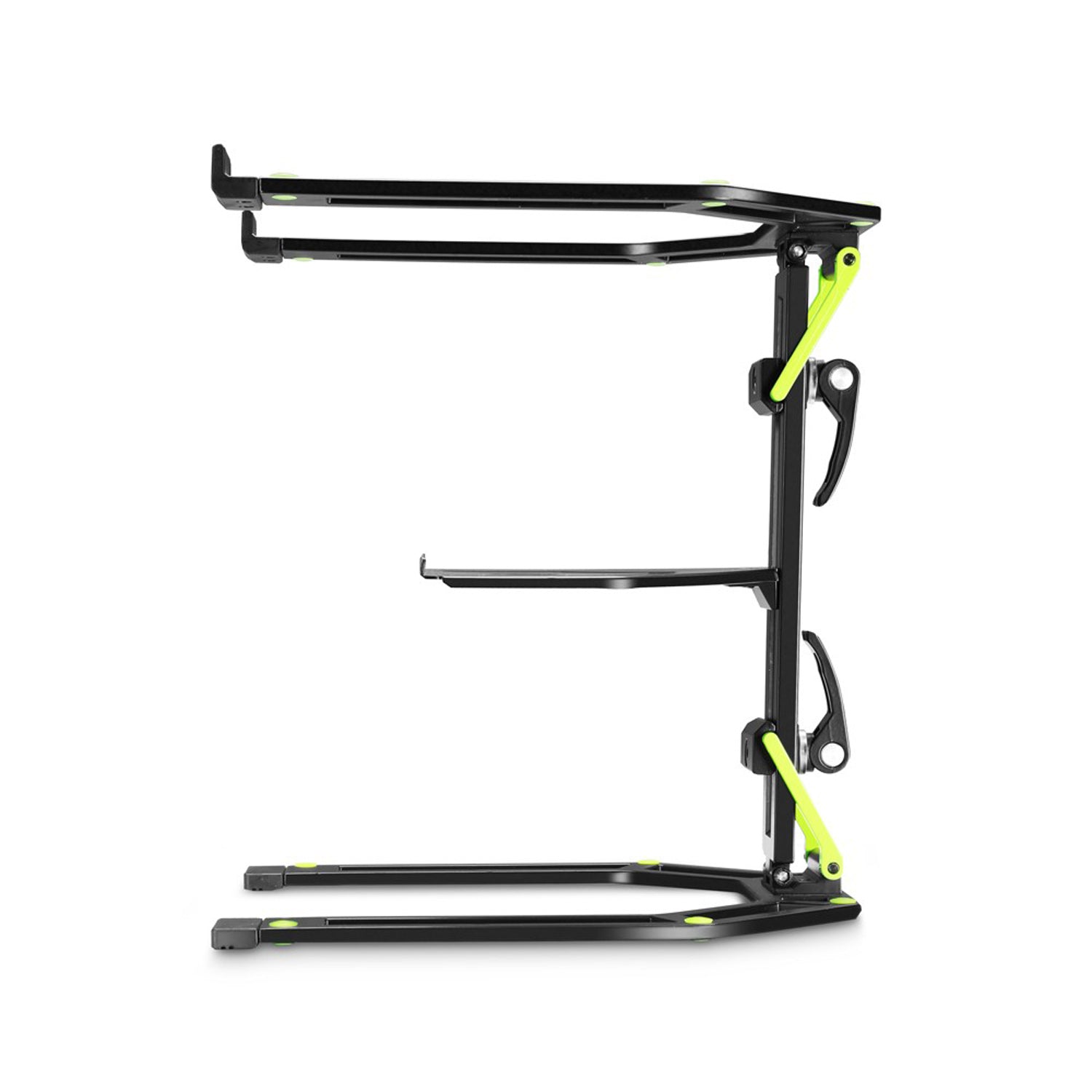 Gravity GLTS01B, Adjustable DJ Laptop Stand for DJ Controller and Laptop - Hollywood DJ