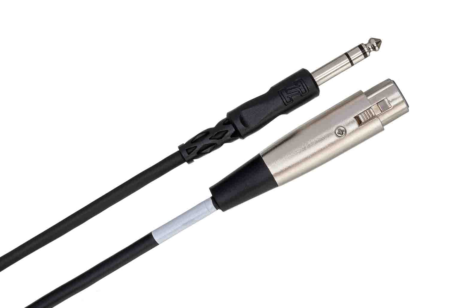 Hosa PXF-110, XLR3F to 1/4" TS Unbalanced Interconnect Cable - 10 Feet - Hollywood DJ