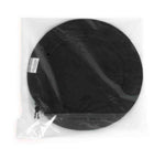 Gator Cases GBELLCVR1011BK 10-11 Inches Double Layer Bell Cover with MERV 13 Filter - Black - Hollywood DJ