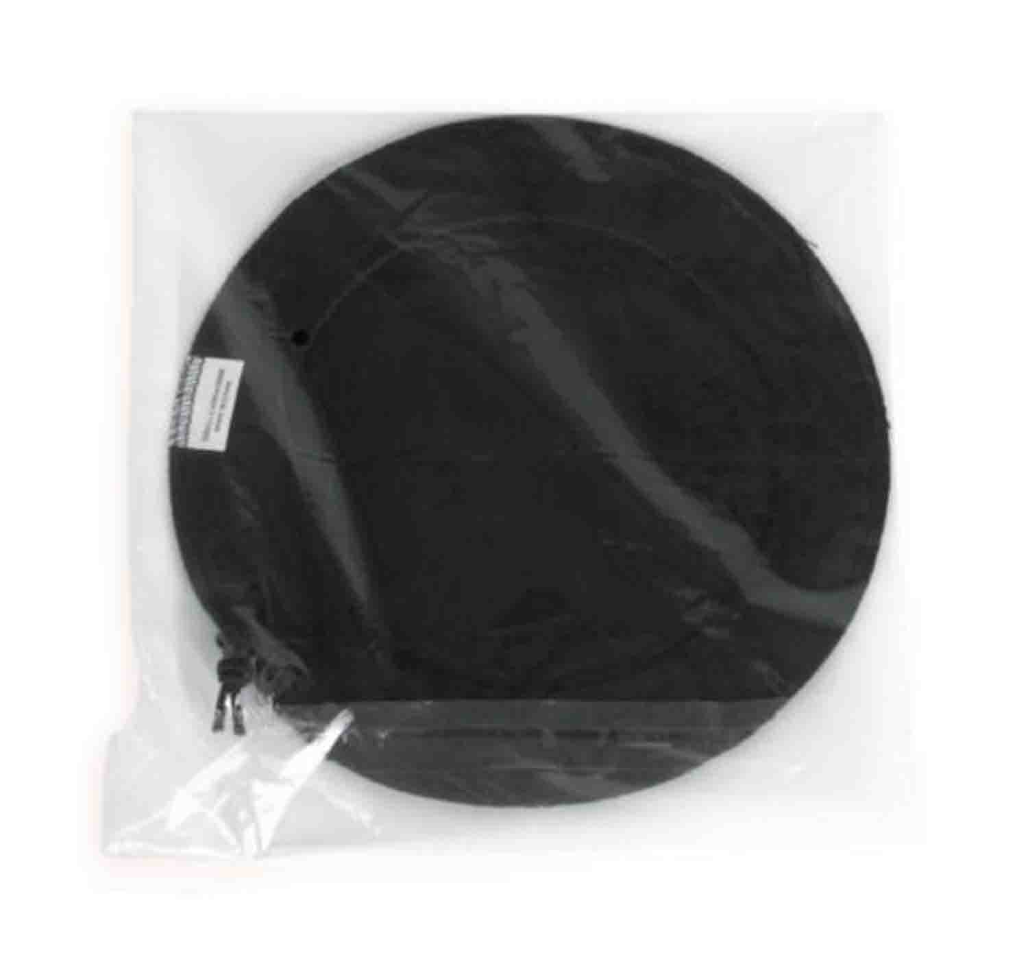 Gator Cases GBELLCVR1011BK 10-11 Inches Double Layer Bell Cover with MERV 13 Filter - Black - Hollywood DJ