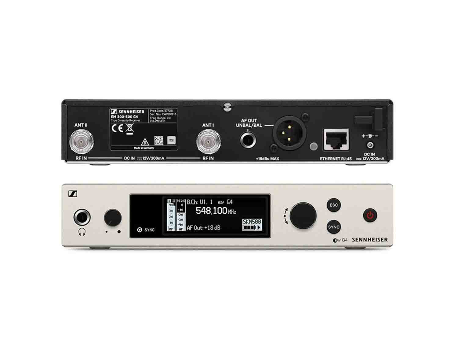 Sennheiser EW 500 G4-935-AW+ Wireless Handheld Microphone System (AW+: 470 to 558 MHz) - Hollywood DJ