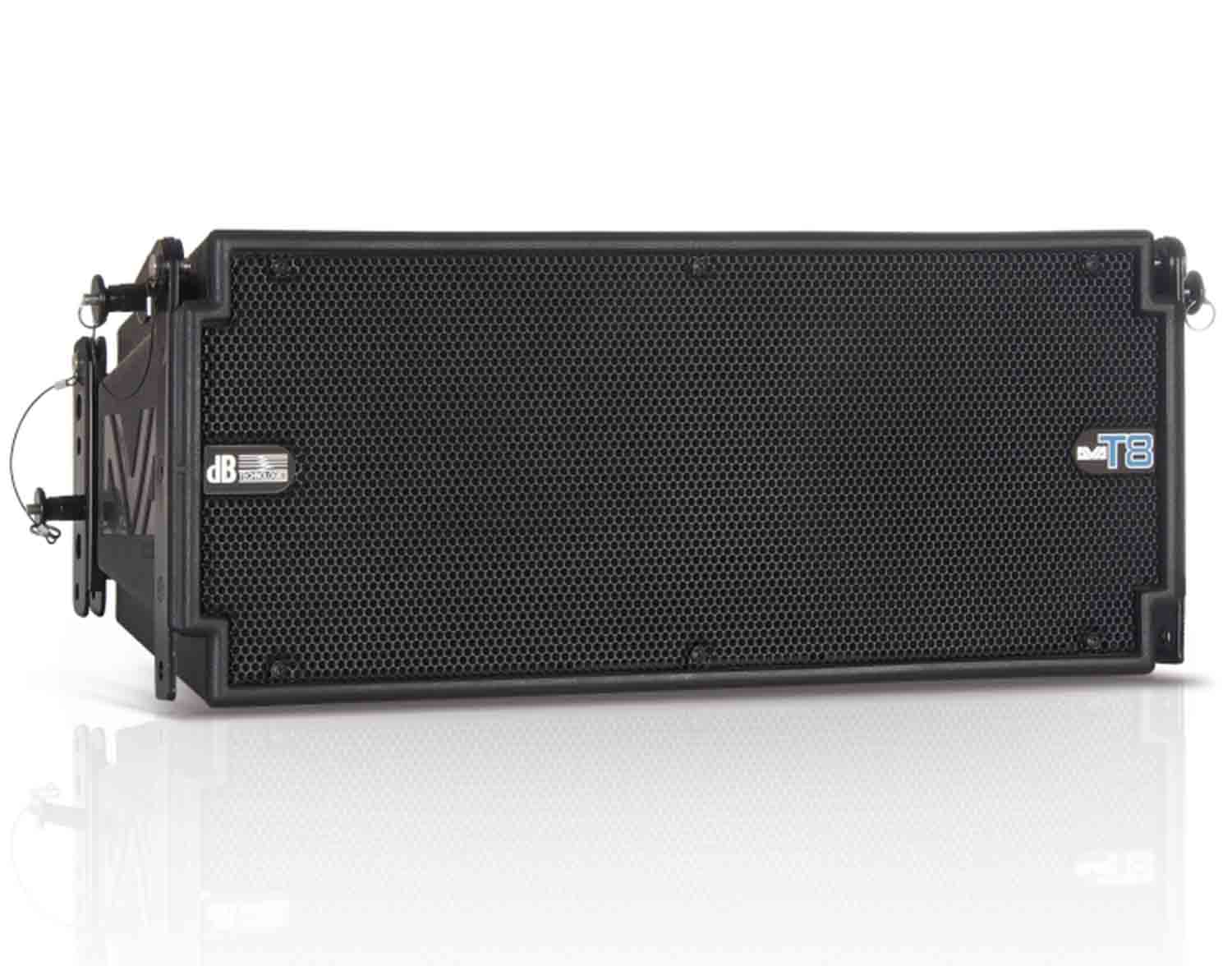 DB Technologies DVA T8 3 Way Active Line Array Module 8" Woofer - Hollywood DJ
