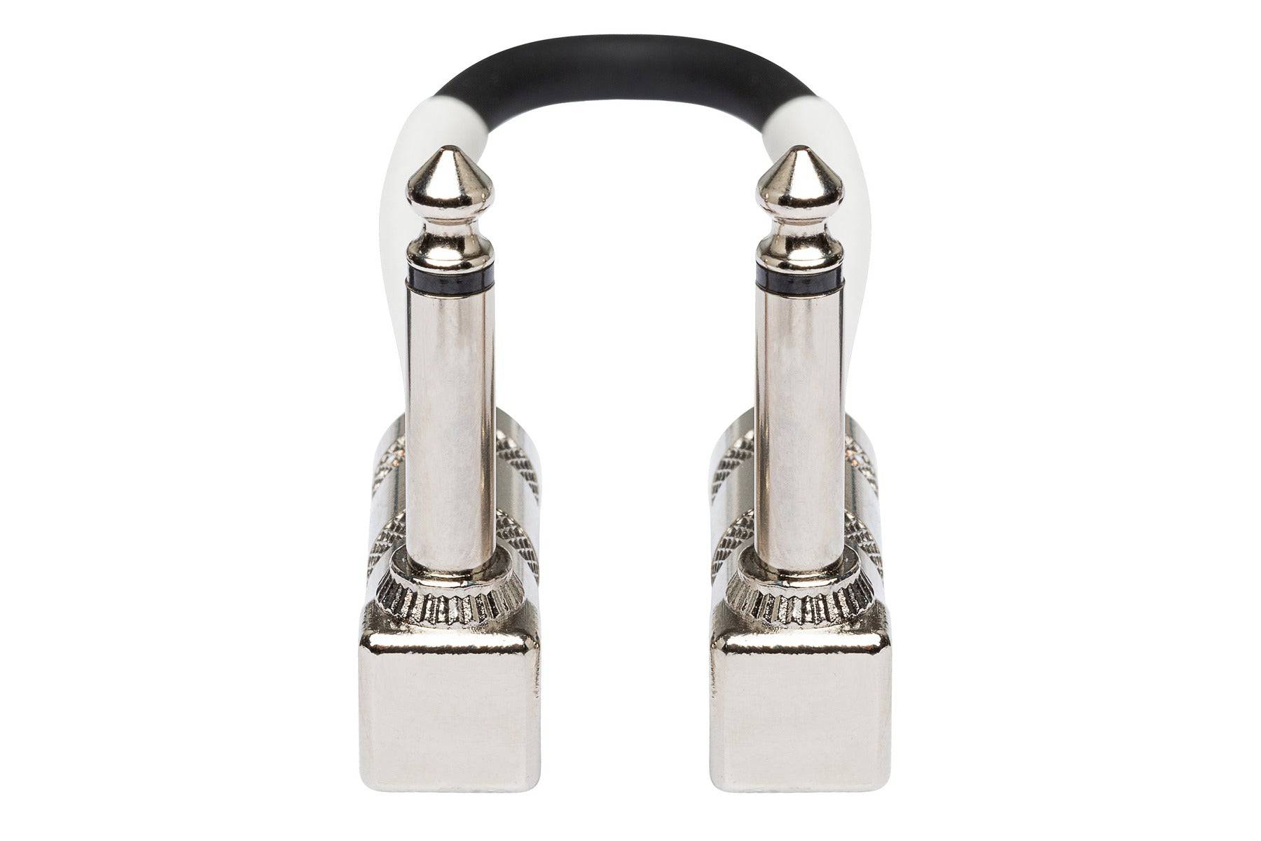 Hosa CPE-106 Guitar Patch Cable, Hosa Right-angle to Same - 6 in - Hollywood DJ