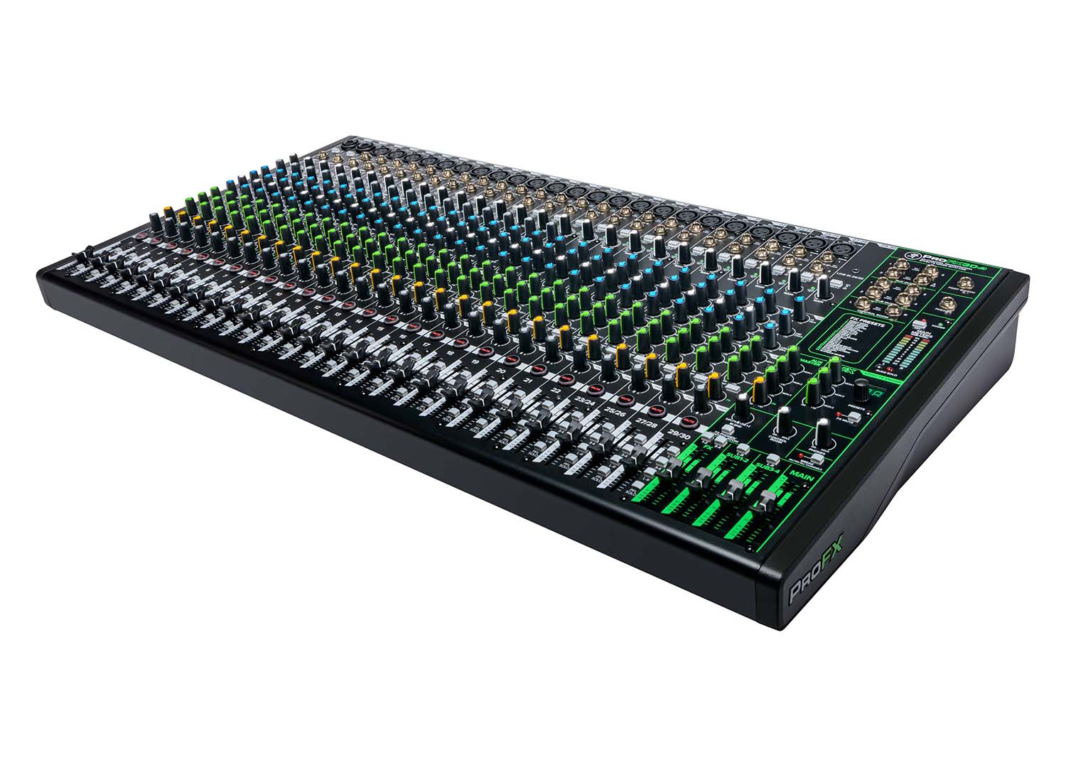 Mackie PROFX30V3 30 Channel 4-bus Professional Effects Mixer with USB - Hollywood DJ
