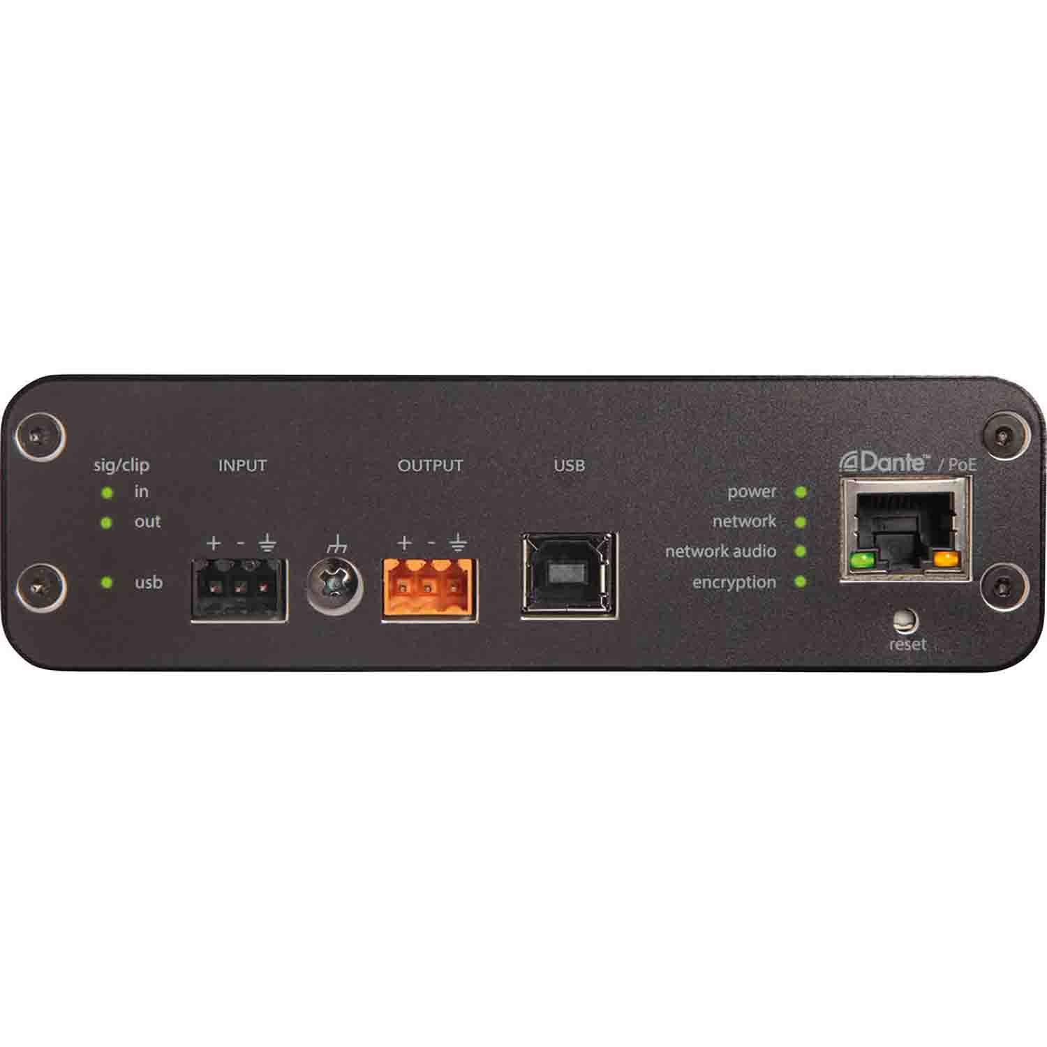 Shure ANIUSB-MATRIX USB Audio Network Interface with Matrix Mixing - Hollywood DJ