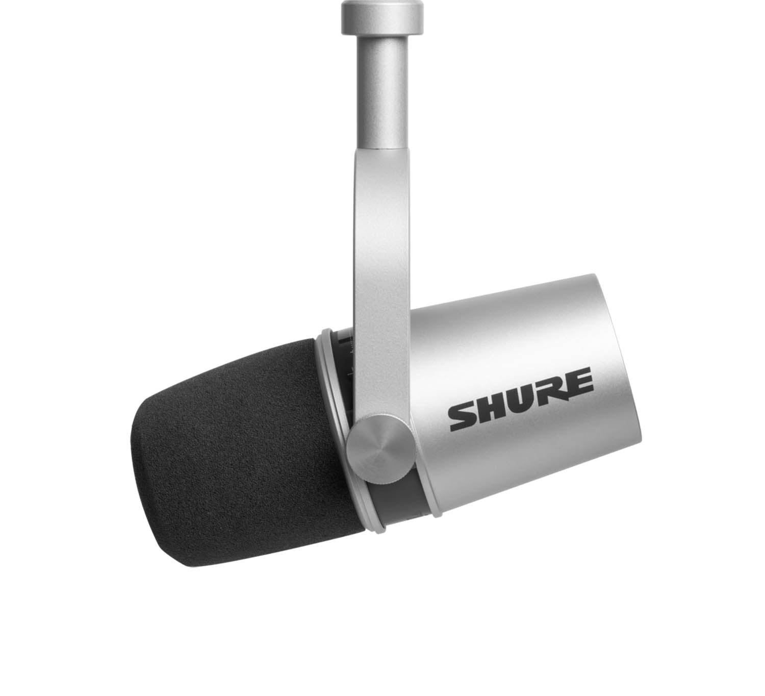 Shure MV7 USB Podcast Microphone - Silver - Hollywood DJ