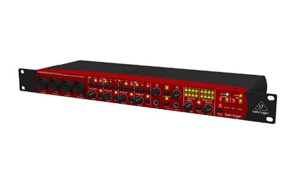 Behringer FCA1616 Audiophile 16 in/out 24 Bit USB Audio/MIDI Interface w/ADAT/MIDAS Pre - Hollywood DJ