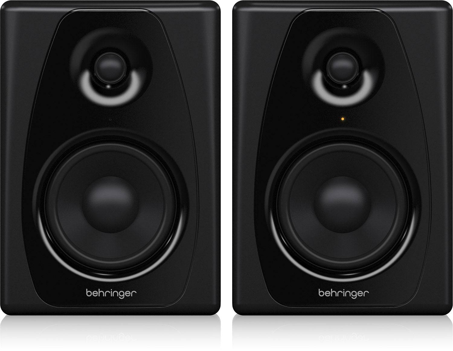 Behringer STUDIO-50USB, High-Resolution, 150-Watt Bi-Amped Reference Studio Monitors With USB Input - Hollywood DJ