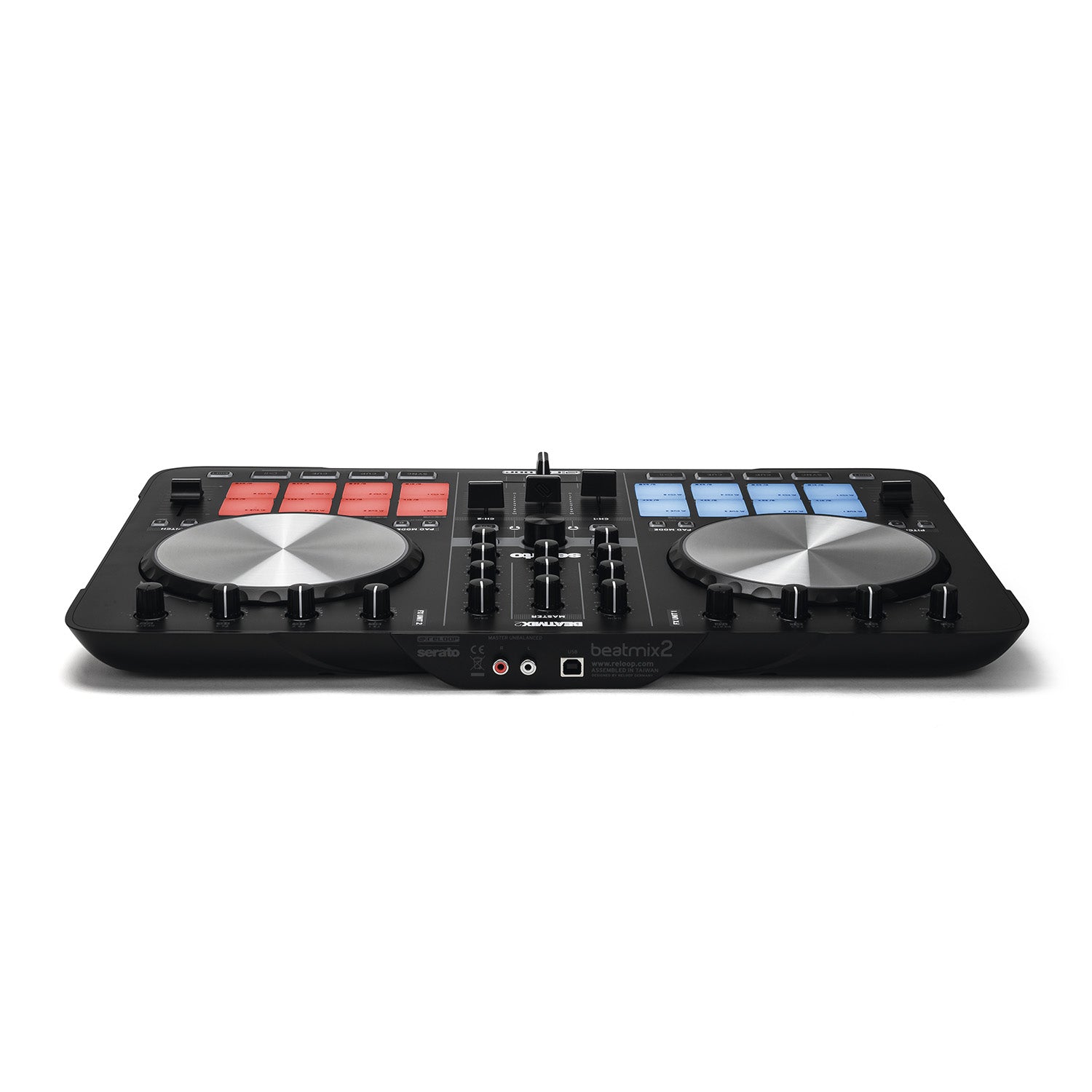 Reloop BEATMIX-2-MK2, 2 Channel Performance Pad Controller For Serato DJ - Hollywood DJ