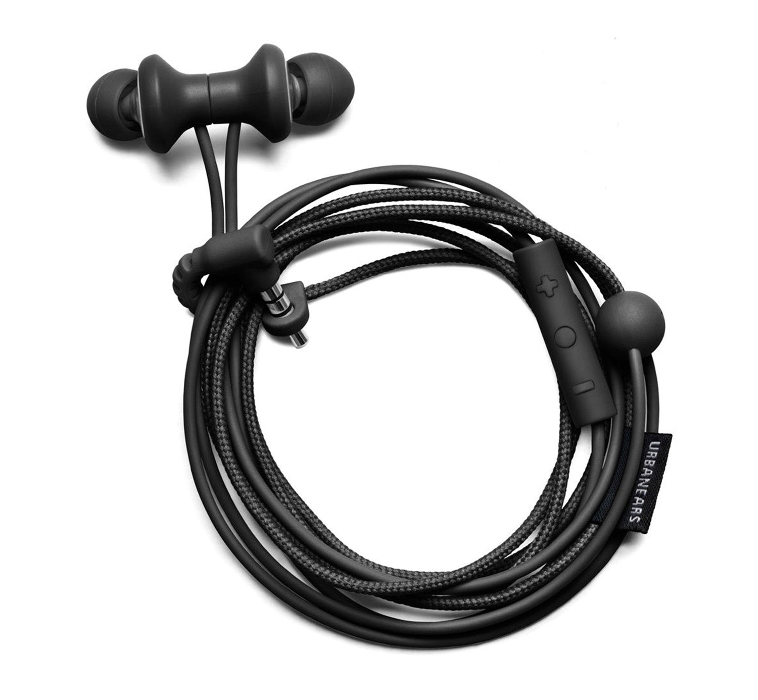 Urbanears 4090928 Kransen Plus In-Ear Headphones - Black - Hollywood DJ