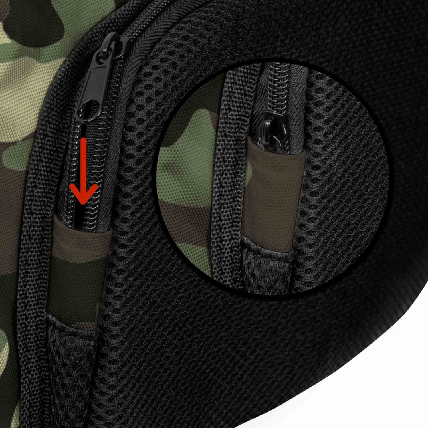 Odyssey BPBACKTRAKXLCAM Backtrak XL DJ Backpack Green Camouflage - Hollywood DJ