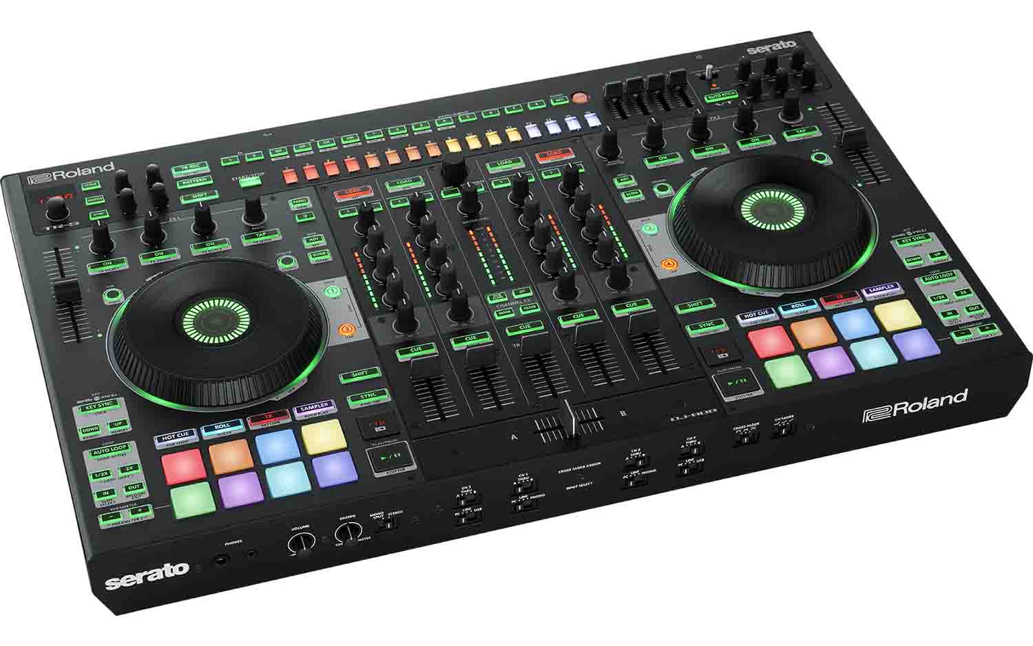 Roland DJ-808, 4 Channel DJ Controller for Serato DJ